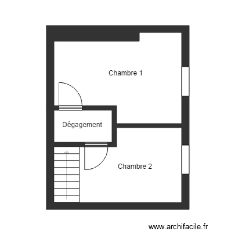 22 TANNERIES LOT2 1ETG. Plan de 