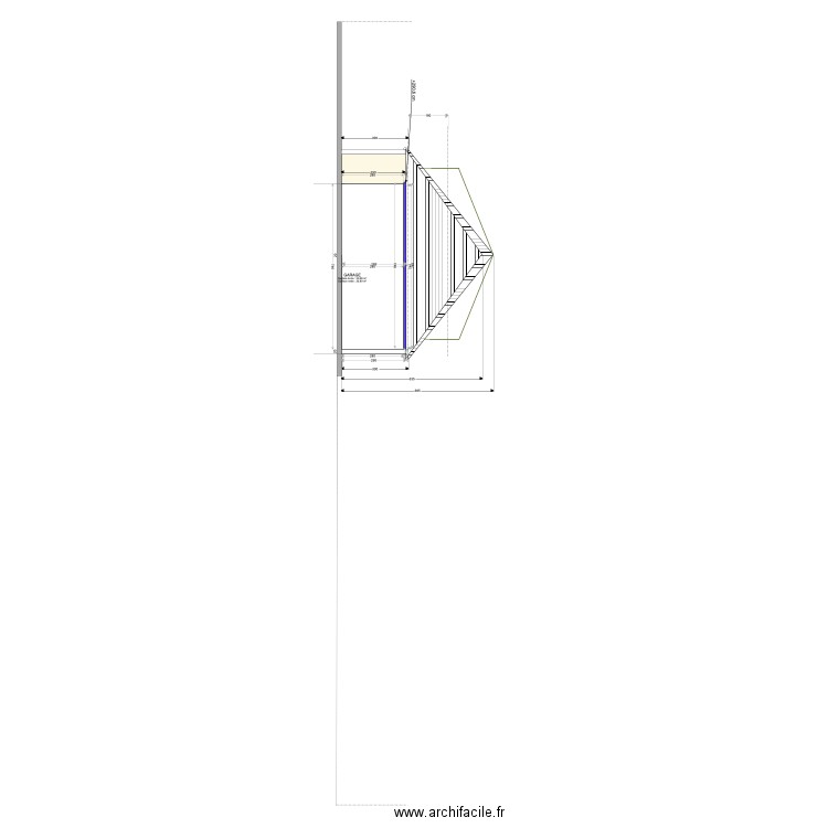 coupe principale YOU. Plan de 0 pièce et 0 m2