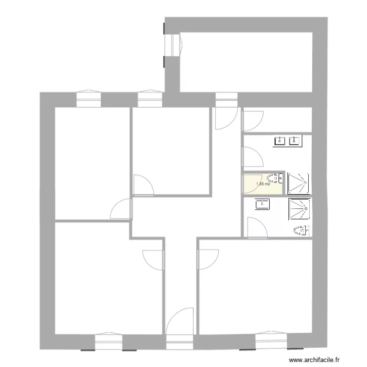 grenier 1. Plan de grenier 1. Plan de