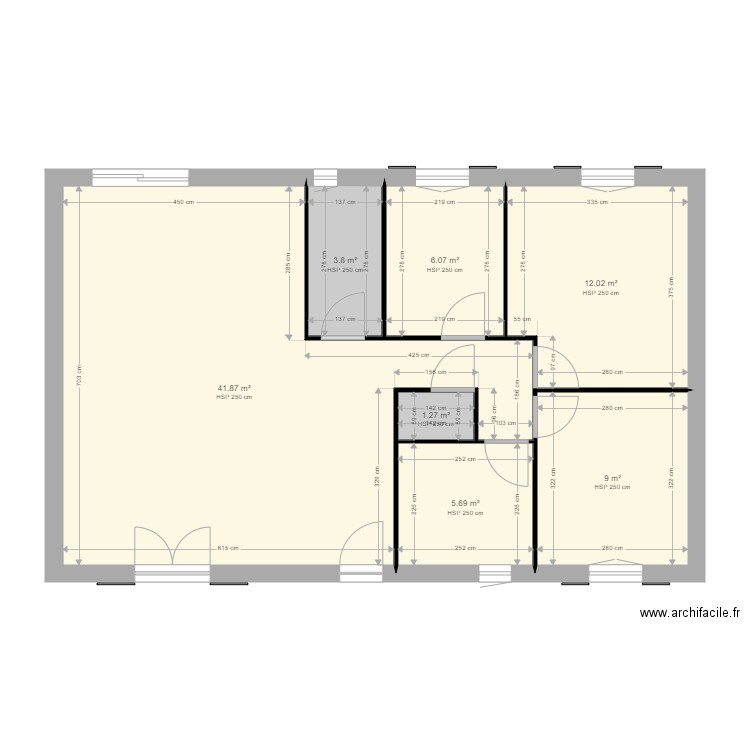 maison actuel. Plan de 0 pièce et 0 m2