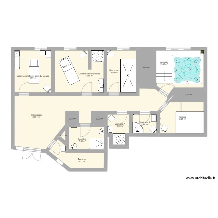 BTS. Plan de 0 pièce et 0 m2