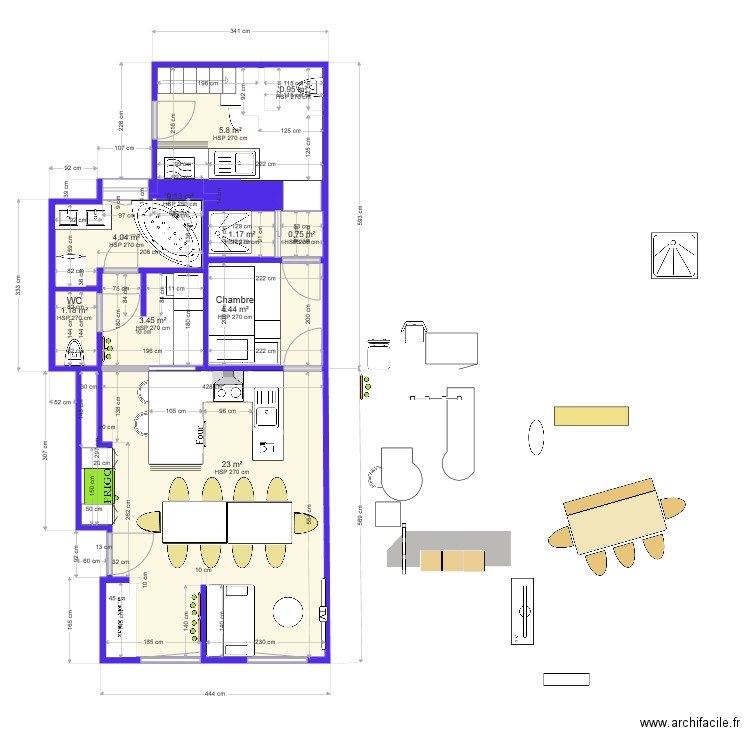 Verdun 10 places V13. Plan de 0 pièce et 0 m2