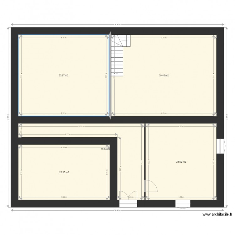 plan maiosn a rénover 1. Plan de 0 pièce et 0 m2