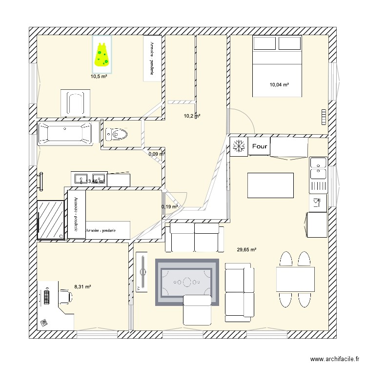 Maison 2. Plan de 0 pièce et 0 m2