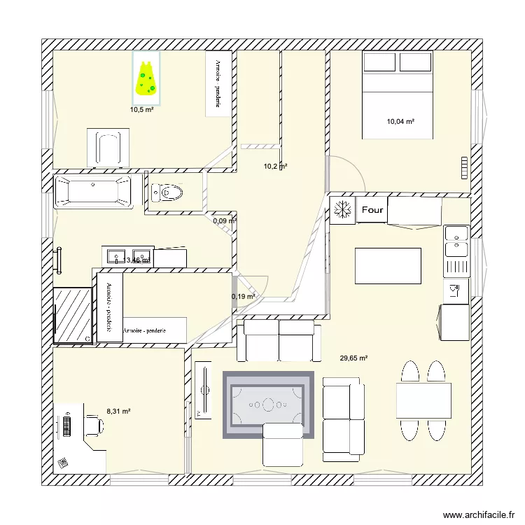 Maison 2. Plan de Maison 2. Plan de