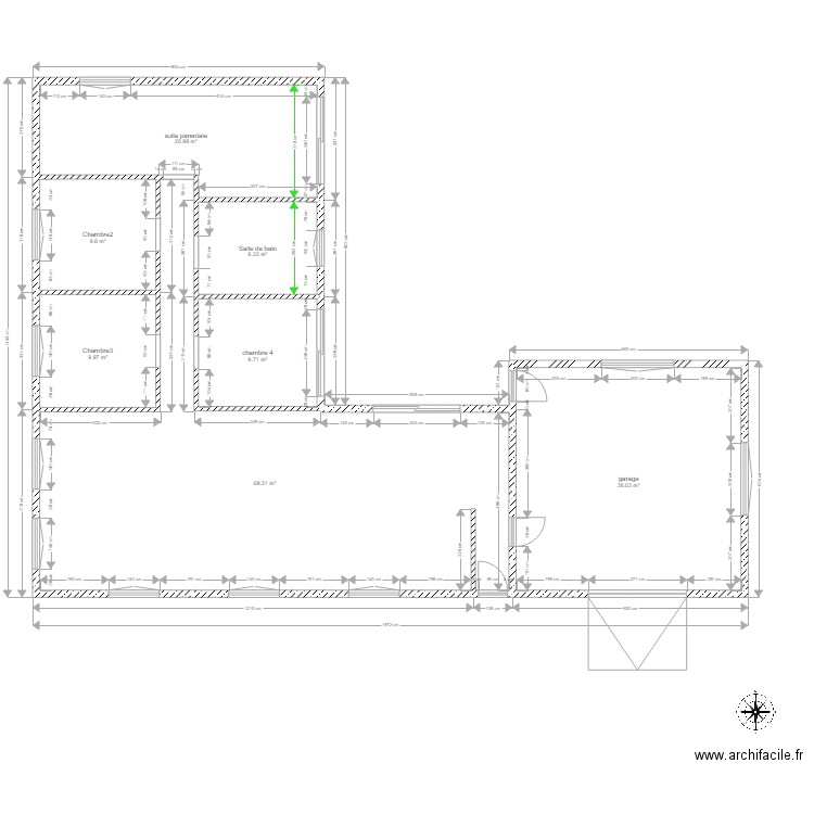 plan maison saint martin 1. Plan de 0 pièce et 0 m2