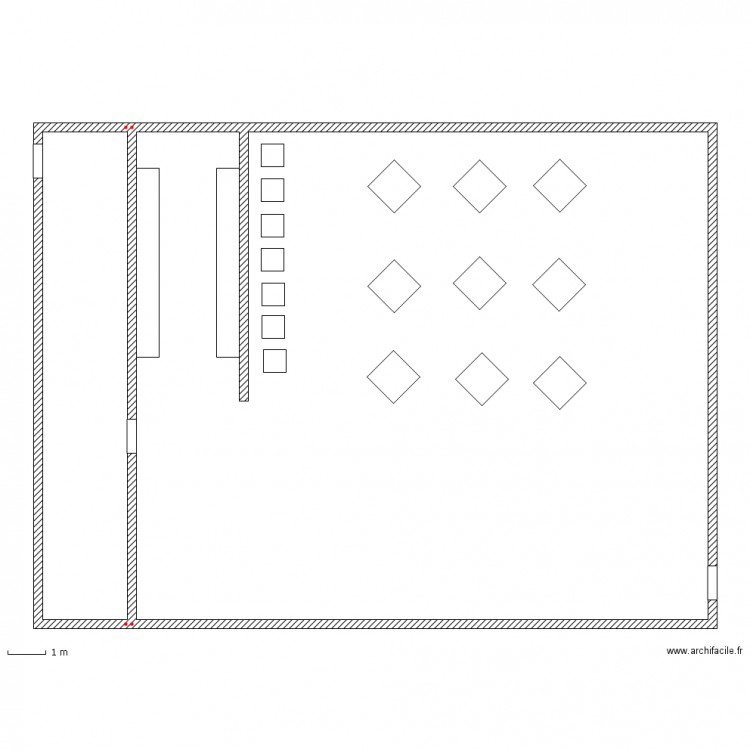 plan numero 1. Plan de 0 pièce et 0 m2