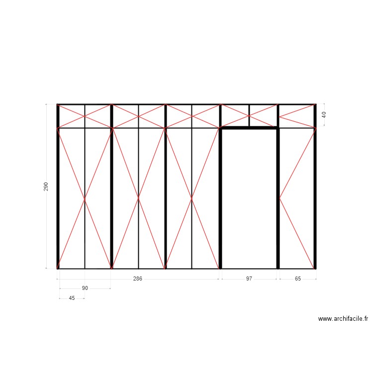 lauriston placard parents ext. Plan de 0 pièce et 0 m2