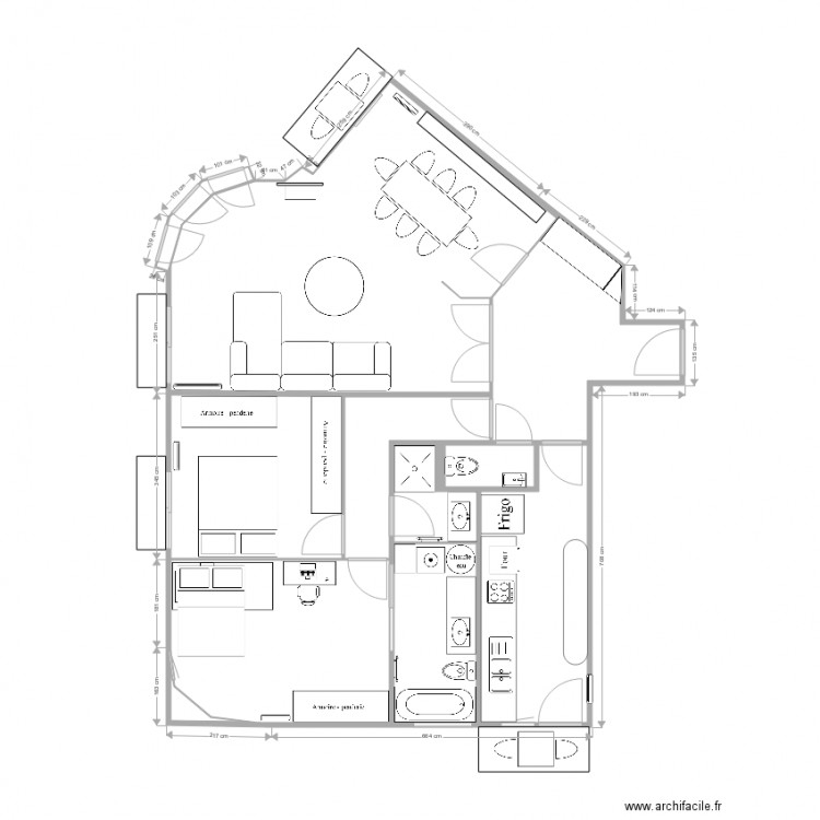 23 Verlaine. Plan de 0 pièce et 0 m2