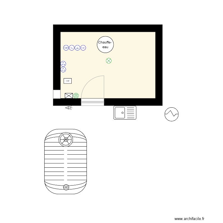 chaufferie villefranche. Plan de 0 pièce et 0 m2