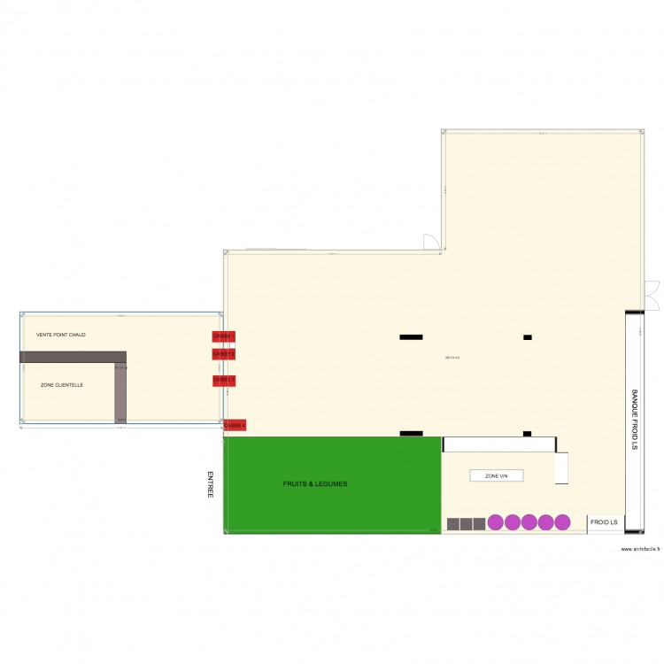 SARL LV. Plan de 0 pièce et 0 m2