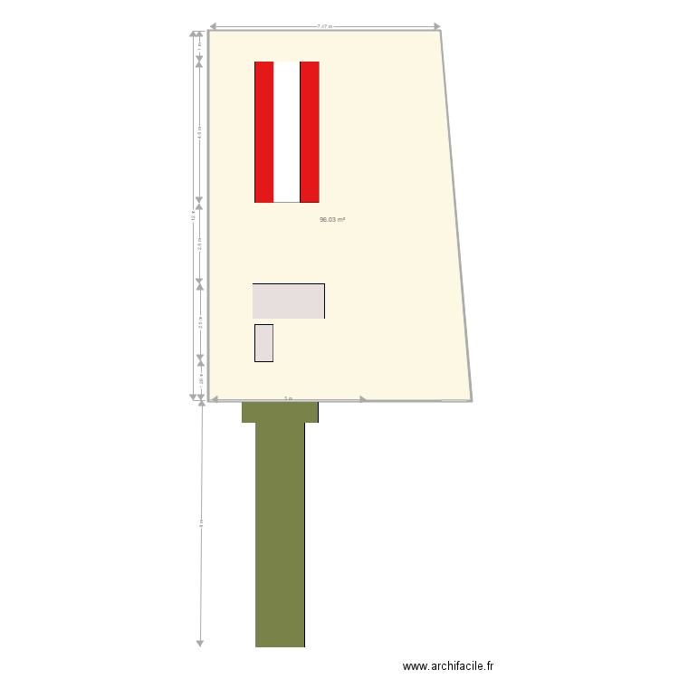 MONTAUBAN GOSIER. Plan de 0 pièce et 0 m2