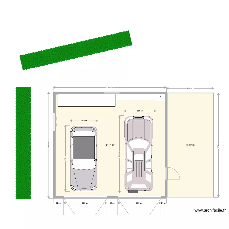 GARAGE2. Plan de GARAGE2. Plan de