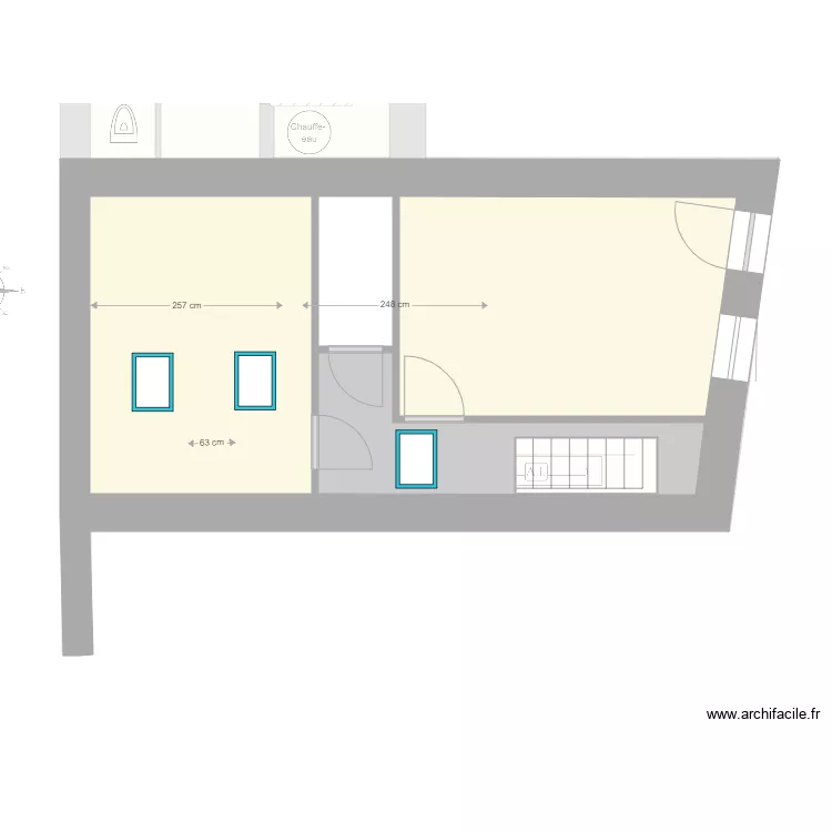 gite V 3 etage vide. Plan de gite V 3 etage vide. Plan de
