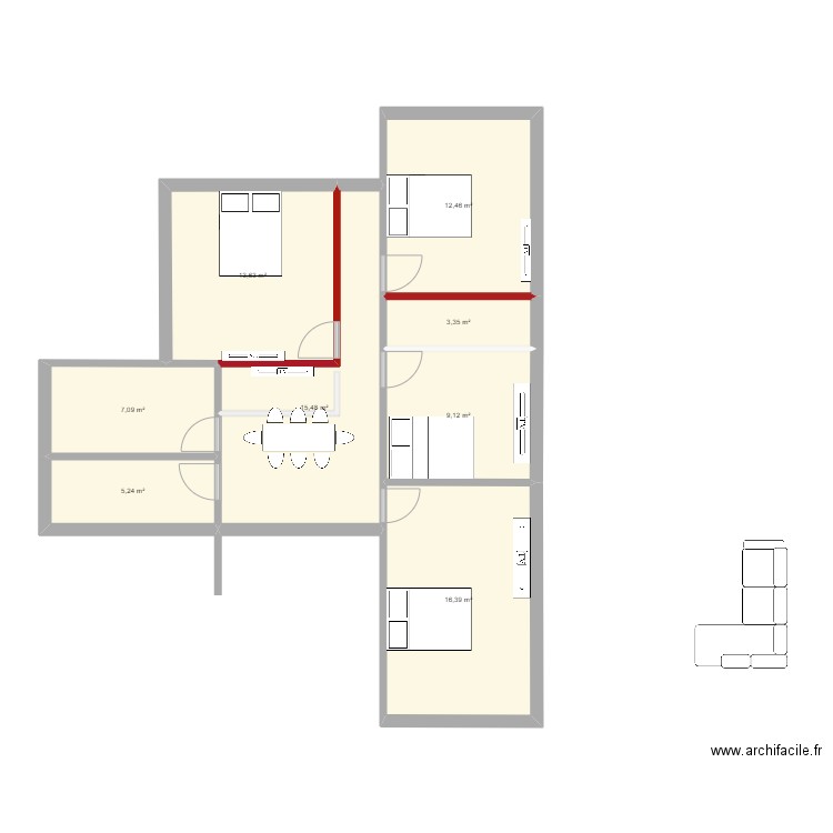Gloria version b. La mas Barata 4hab. Plan de 0 pièce et 0 m2