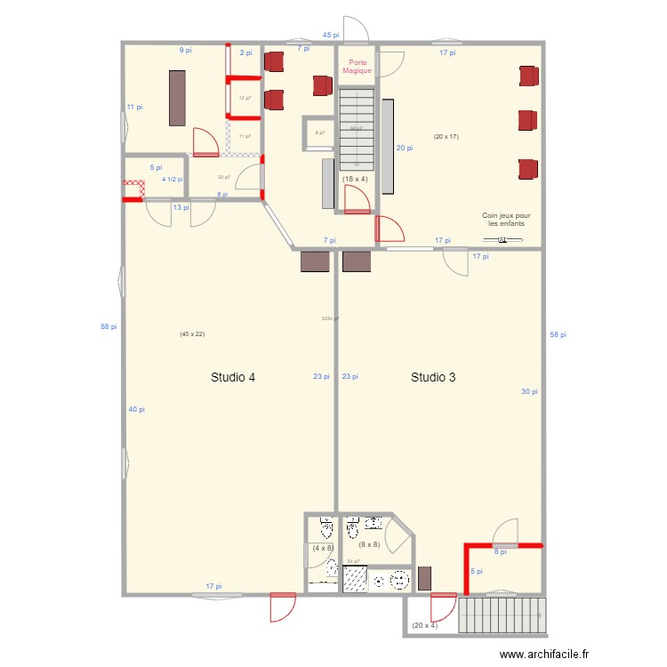 EDNL 2e Plan C. Plan de 0 pièce et 0 m2