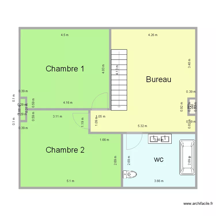 Hortence ETAGE . Plan de Hortence ETAGE . Plan de