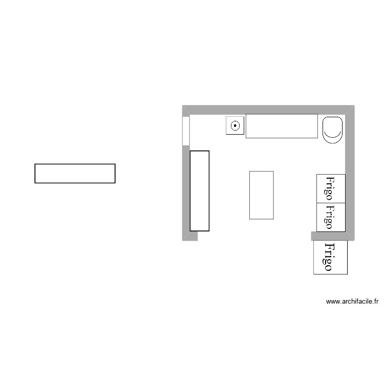 labo. Plan de 0 pièce et 0 m2