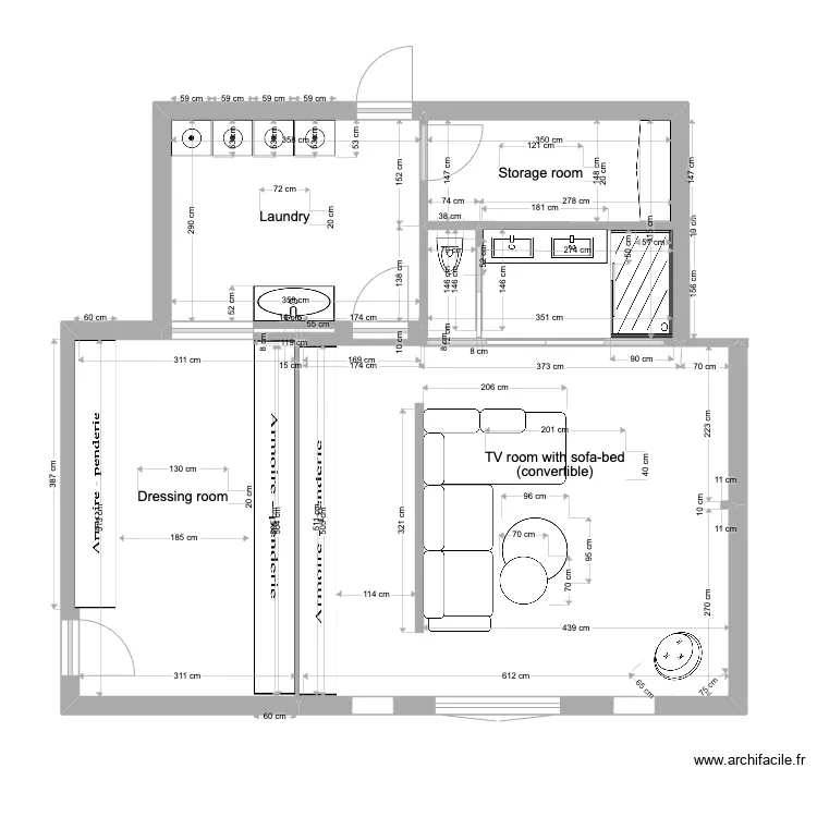 basement. Plan de 