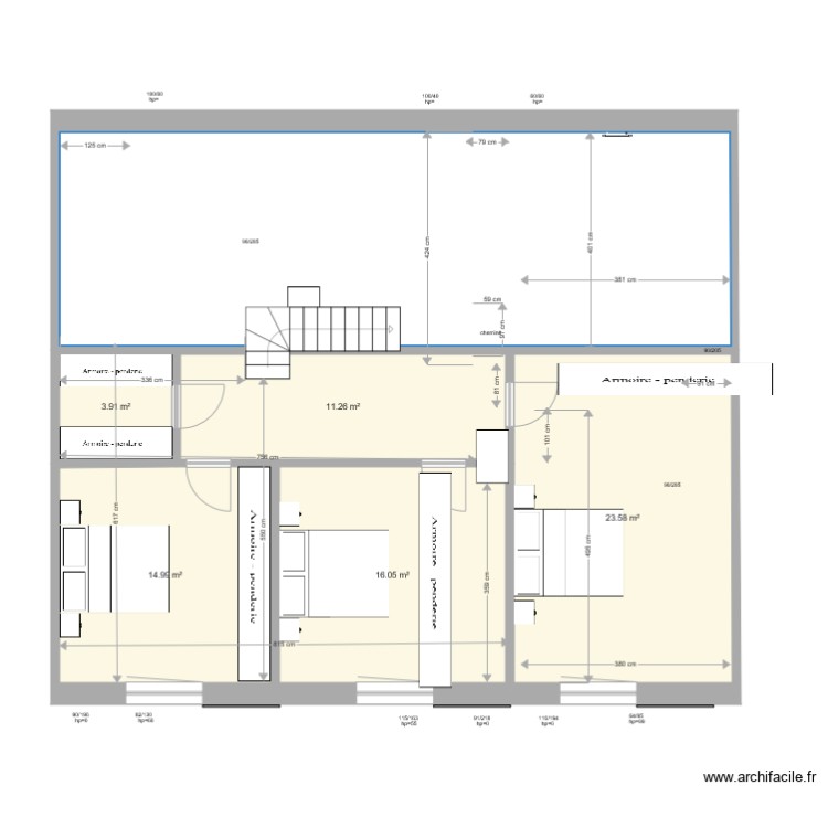 approuv yc etage final. Plan de 0 pièce et 0 m2