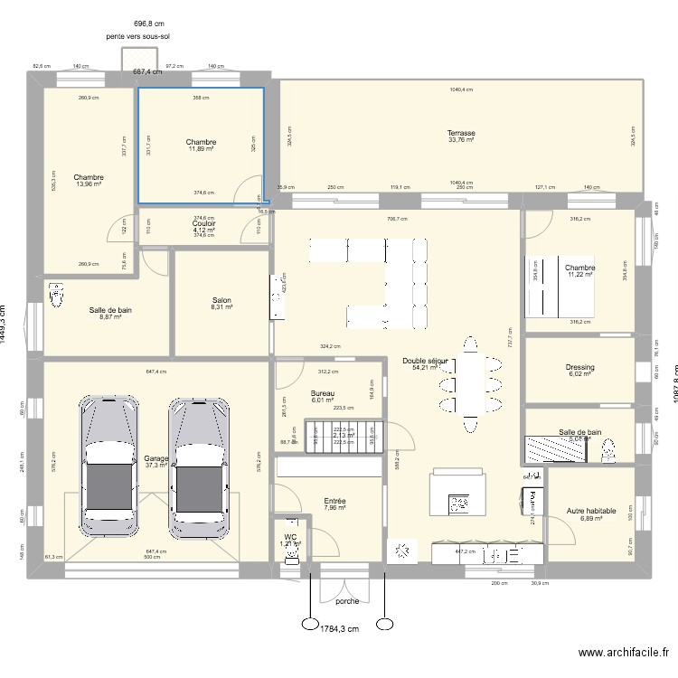 plan ugny. Plan de 0 pièce et 0 m2