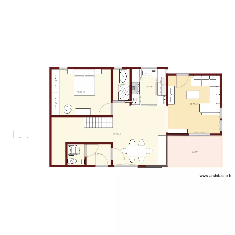 projet maison en bois 2. Plan de 