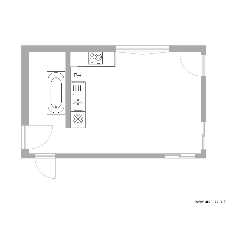 20190910 Cuisine Catteau. Plan de 0 pièce et 0 m2