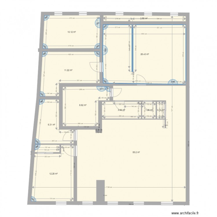 Plan. Plan de 0 pièce et 0 m2