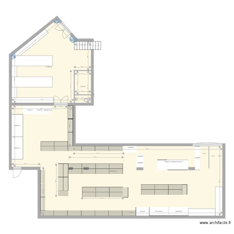 PROJET 6. Plan de 0 pièce et 0 m2