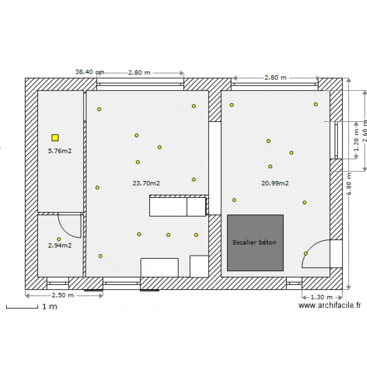 PREFEL plan D . Plan de 0 pièce et 0 m2