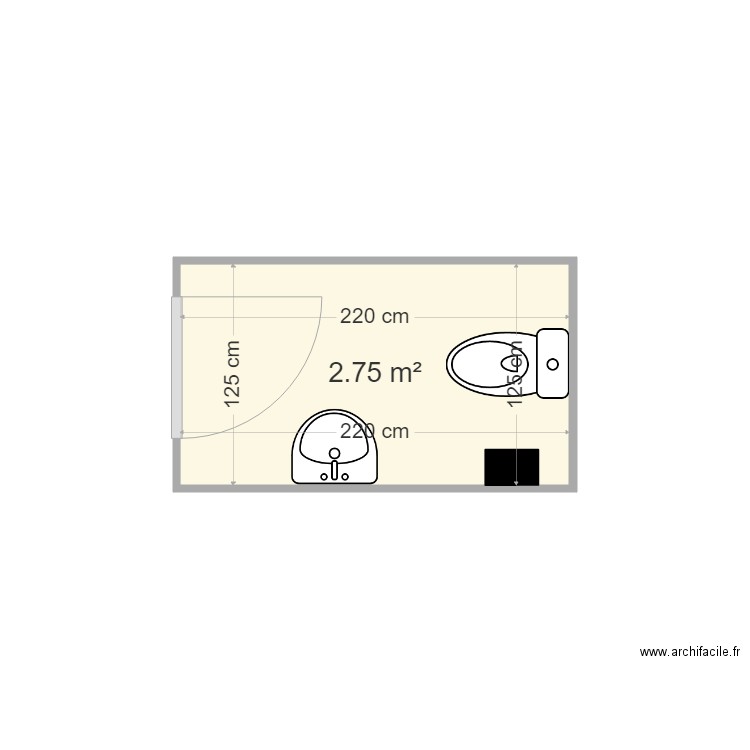 WCC. Plan de 0 pièce et 0 m2