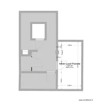 Local Poubelle PORTE EXISTANTE