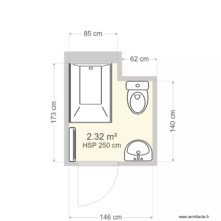 BERTHE ST ETIENNE. Plan de 
