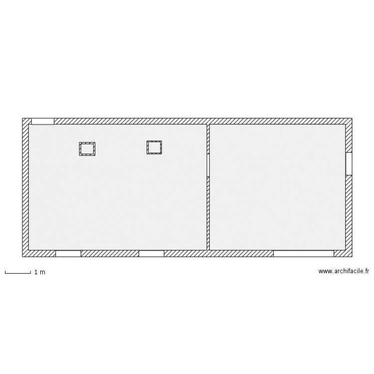 sous-sol. Plan de 0 pièce et 0 m2