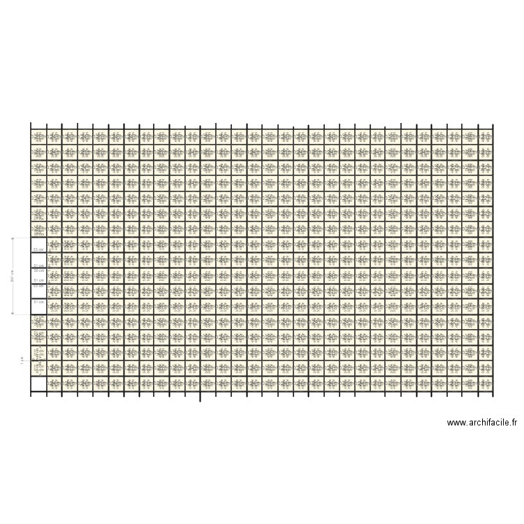 QUADRILLAGE. Plan de 0 pièce et 0 m2