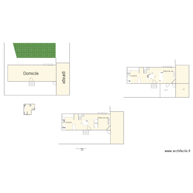 Fanny CASTEL. Plan de 0 pièce et 0 m2