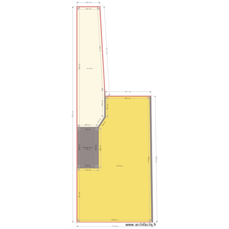 amenagement ext nouvelle version. Plan de 0 pièce et 0 m2