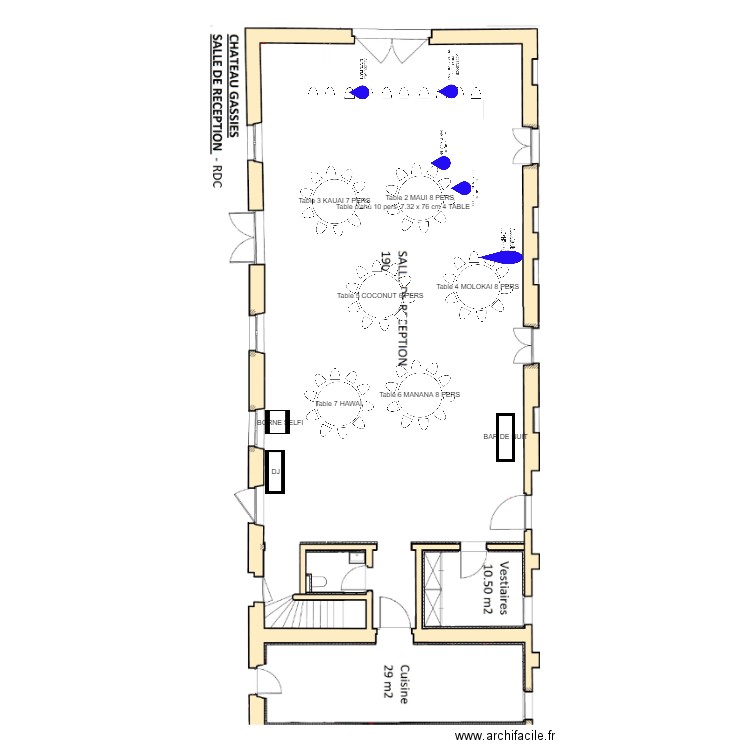 CHATEAU GASSIE DA SILVA3. Plan de 0 pièce et 0 m2