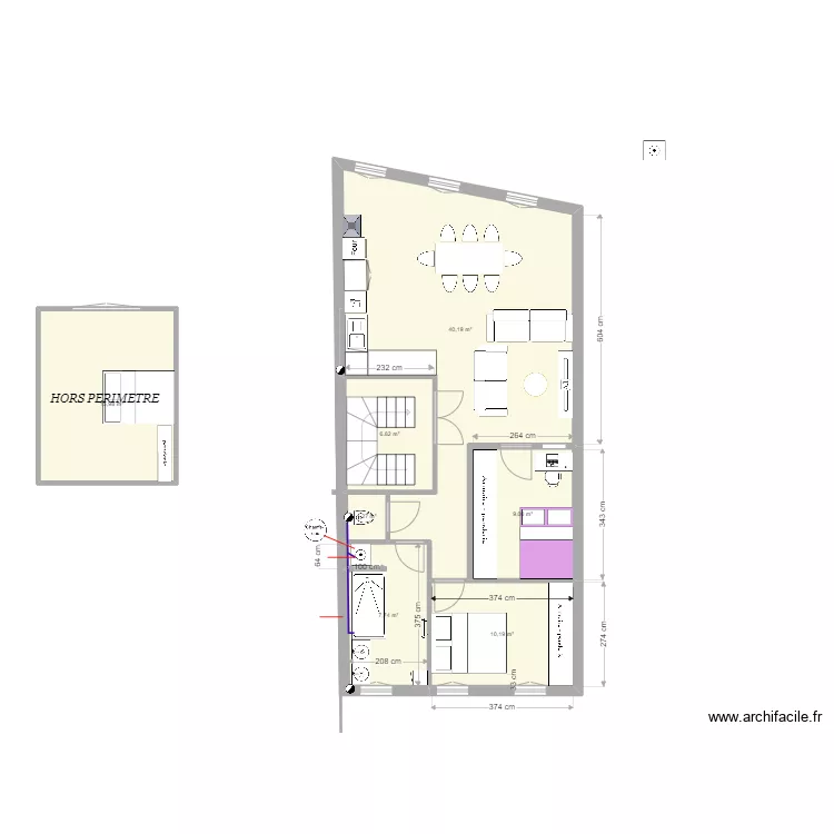 Arthur aubagne T3 plans elec. Plan de 