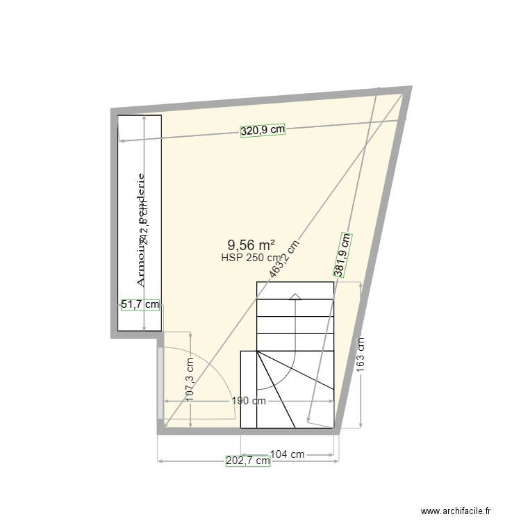 Pamiers3 - R+3 Mezzanine V6. Plan de 0 pièce et 0 m2