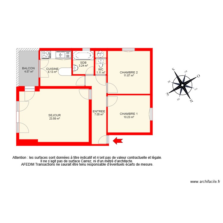 BI 5071 . Plan de 0 pièce et 0 m2