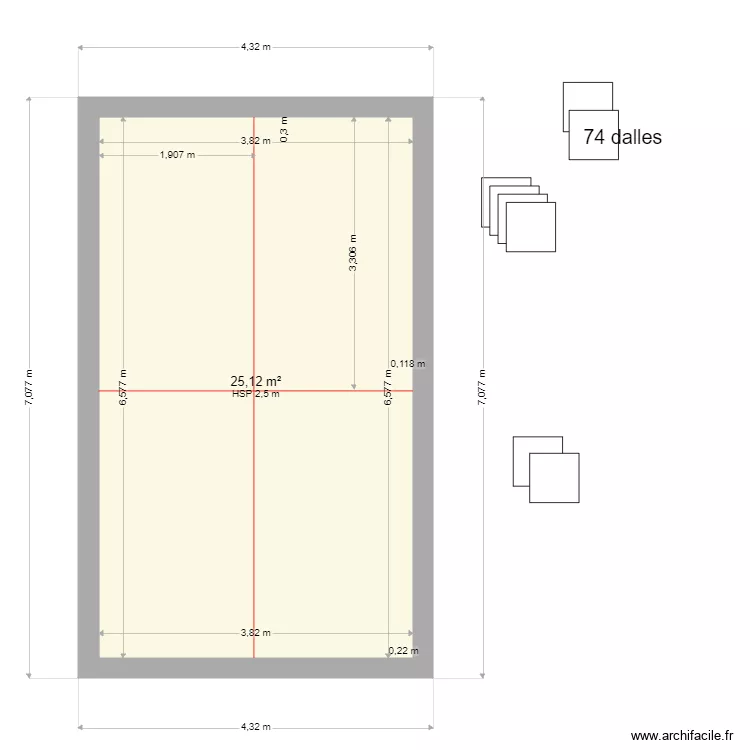 atelier sol 5 4  2023. Plan de 