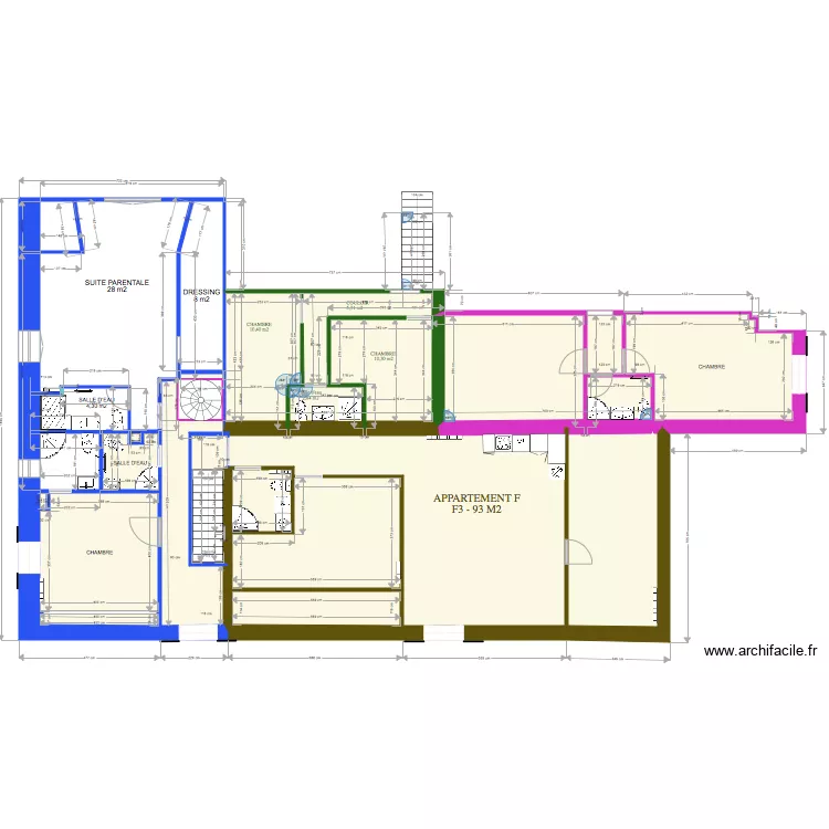 Plan Etage joussac. Plan de Plan Etage joussac. Plan de