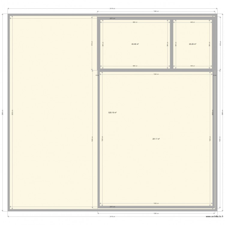 HALL FULDA. Plan de 0 pièce et 0 m2