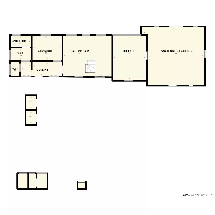 BERAY RDC. Plan de BERAY RDC. Plan de