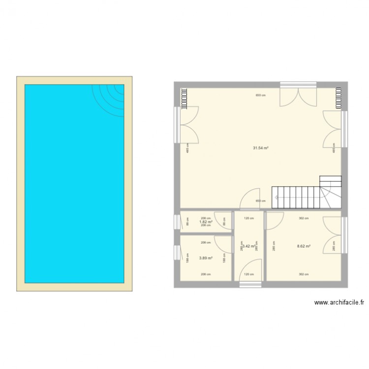 ANGELIQUE 1 RDC. Plan de 0 pièce et 0 m2