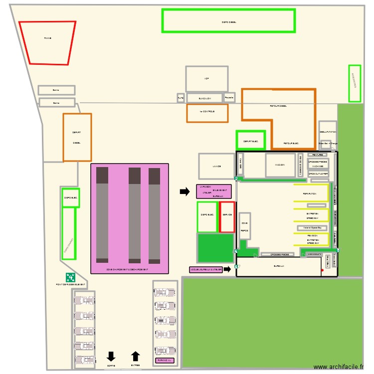 RIWAL NANTES VIDE. Plan de 0 pièce et 0 m2