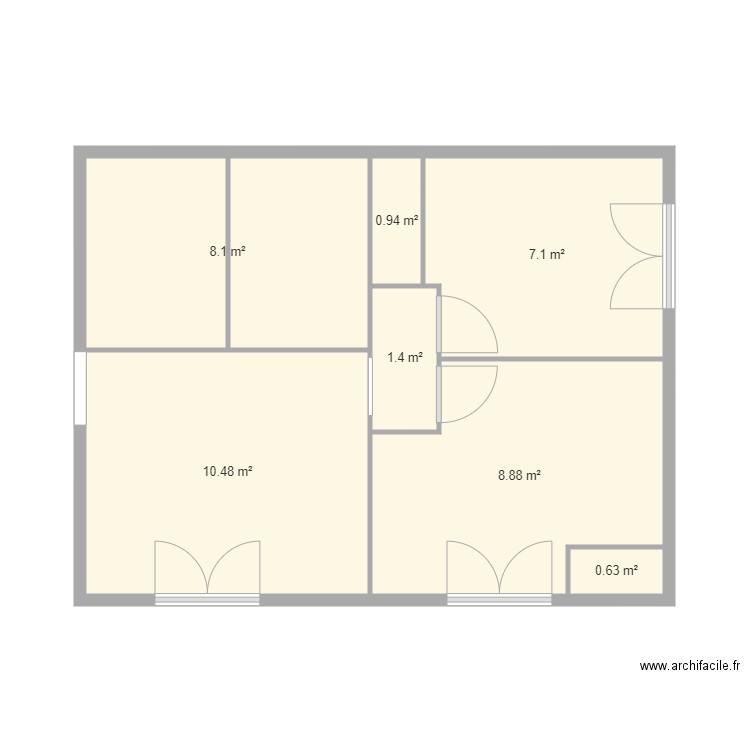 ilot. Plan de 0 pièce et 0 m2