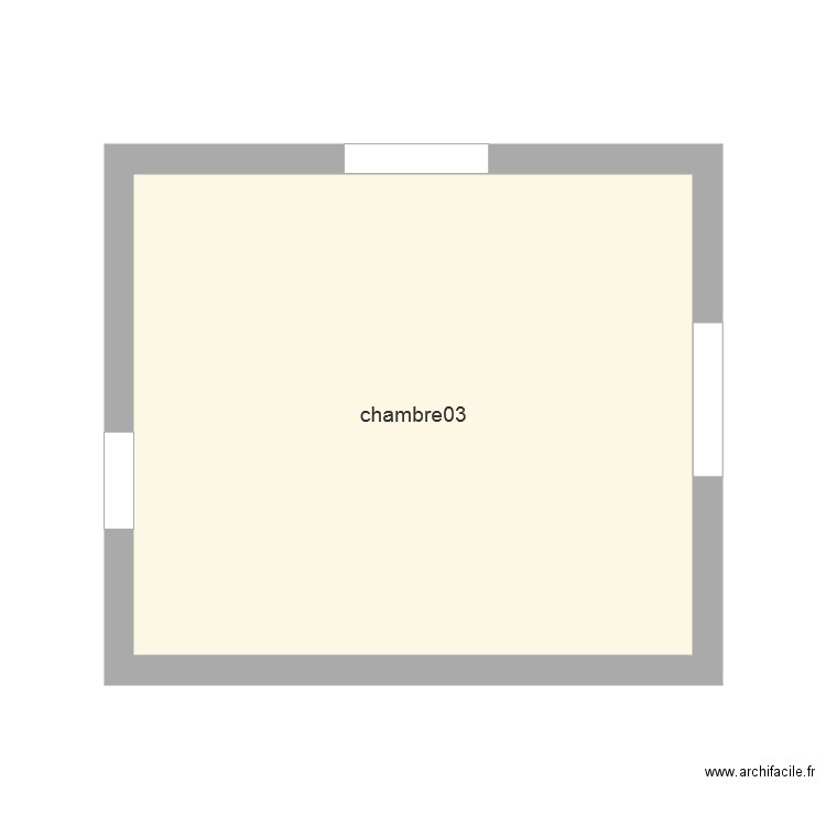 chambre03. Plan de 0 pièce et 0 m2