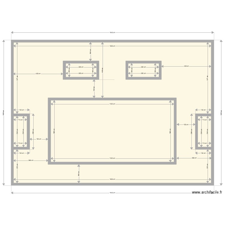 PISCINE II. Plan de 0 pièce et 0 m2